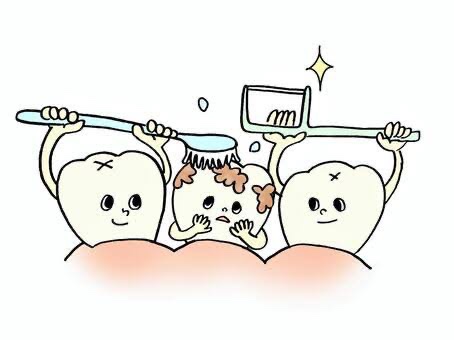 🦷歯ブラシとフロス（歯間ブラシ）の使う順番について🦷 画像